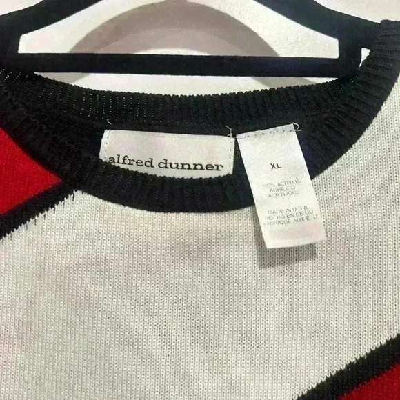 Size XL Vintage Alfred Dunner Multicolour Sweater - Picture 3 of 4